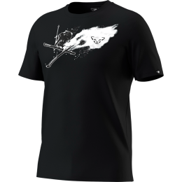 Tricou bărbați Dynafit Graphic Co T-Shirt M negru 0911 - black out/MUTE GRAB