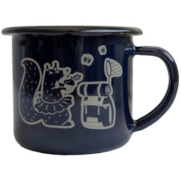 Cană 4camping Squirrel Cup albastru blue