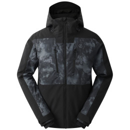 Geacă de schi bărbați Dare 2b Baseplate III Jacket negru/gri Black/Iron Gate Distressed Print