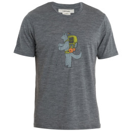 Tricou bărbați Icebreaker M Mer 150 Tech Lite II SS Tee Tech Head gri