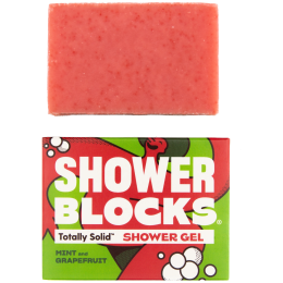 Gel de duș Totally Solid Solid Shower Gel - Mint & Grapefruit