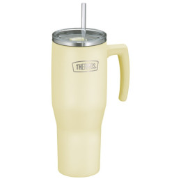 Cană termică Thermos Refreshing 1100 ml bej vanila matt