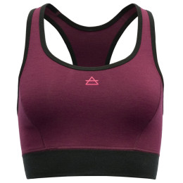 Bustieră Devold Berle Merino vișiniu