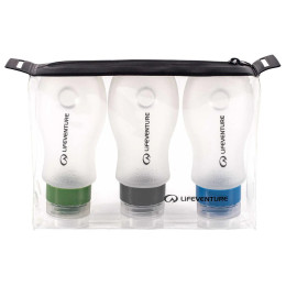 Husă pentru voiaj LifeVenture Silicone Bottle Set