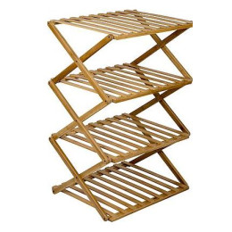 Poliță expusă Bo-Camp UO Bamboo foldable storage rac