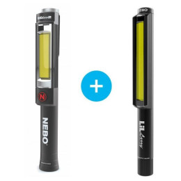 Lanternă NEBO Big Larry 2 + Nebo Lil Larry