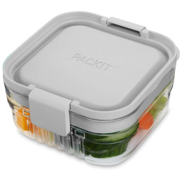 Cutie pentru gustări Packit Mod Snack Bento Box gri Steel Grey