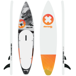 Paddleboard Elements Gear RYSO 12.6 gri grey