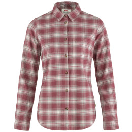 Cămașă femei Fjällräven Övik Flannel Shirt W roz Mesa Purple-Fog