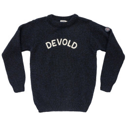 Bluză Devold Nansen Legacy Sweater albastru închis NAVY/OFFWHITE