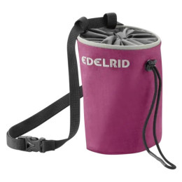 Săculeț pentru magneziu Edelrid Chalk Bag Rodeo small roz