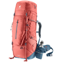 Rucsac turistic Deuter Aircontact X 80+15 SL roșu/albastru