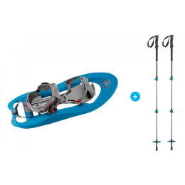 Rachete de zăpadă Ferrino Baldas Lys Castor SP + Bețe Plixi