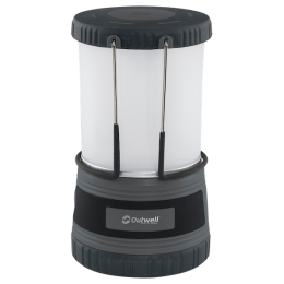 Lampă de camping Outwell Carnelian DC 1000 negru/alb Blue Shadow