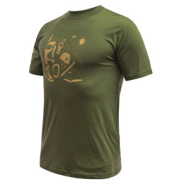 Tricou funcțional bărbați Sensor Merino Active Hiking
