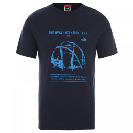Pánské triko The North Face M S/S Graphic Tee Urban Navy albastru