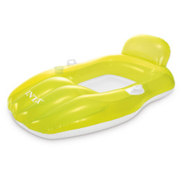 Șezlong gonflabil Intex Chilln Float Lounges verde deschis