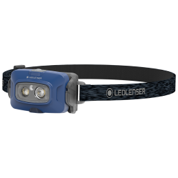 Lanternă frontală Ledlenser HF4R Core albastru blue