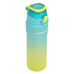 Sticlă Pinnacle Wave 1000ml albastru/galben Blue