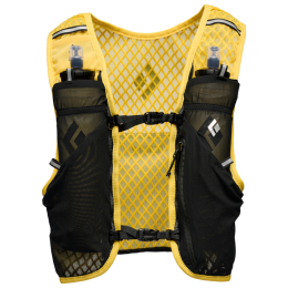Vestă de alergat Black Diamond Distance 2 Hydration Vest galben/negru Soft Ochre
