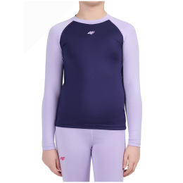 Lenjerie termică femei 4F Brushed Underwear F126 violet Light Violet