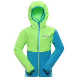 Geacă copii Alpine Pro Grolo albastru/verde