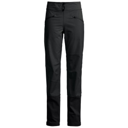 Pantaloni femei Ortovox Venet Softshell Pants negru Black Raven