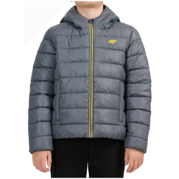 Geacă copii 4F Down Jacket M0914 Dark Grey gri Dark Grey