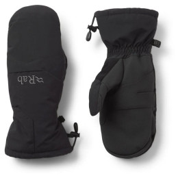 Mănuși femei Rab Storm Mitts Wmns negru