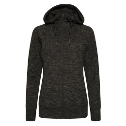 Hanorac femei Dare 2b PullThroughHoodie negru/gri