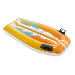 &#536;ezlong de apă Intex
			(2018) 58165NP cu mâner portocaliu orange