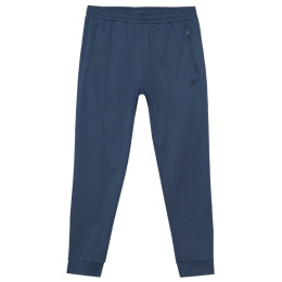 Pantaloni jogging bărbați 4F Trousers Fnk M682 albastru închis NAVY MELANGE