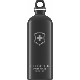 Sticlă Sigg Swiss Emblem 1 l negru