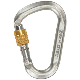 Carabinieră Skylotec Snappy Steel SG (screw gate) argintiu silver