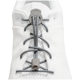 Șireturi încălțăminte Lock Laces Original gri Cool Gray