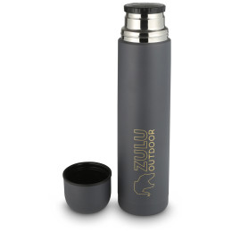 Termos Zulu Vacuum Flask 1L gri/galben grey/yellow