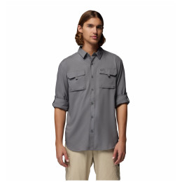 Cămașă bărbați Columbia Silver Ridge™ Utility II LS Shirt gri City Grey