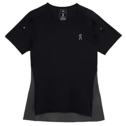 Tricou funcțional femei On Running Performance-T negru Black/Eclipse