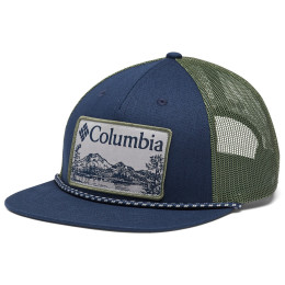 Șapcă Columbia Flat Brim Snap Back albastru/verde Collegiate Navy, Stone Green, Lakeside