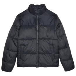 Geacă de iarnă bărbați 4F Down Jacket M485 negru DEEP BLACK