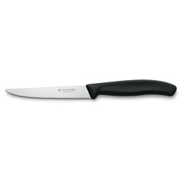 Cuțit pentru steak Victorinox 11 cm negru