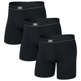 Boxeri bărbați Saxx Essential Cotton Boxer Brief Fly 3Pk