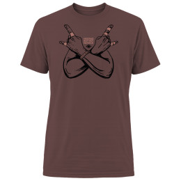 Tricou bărbați Nograd Not Novice Special maro Maroon