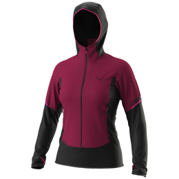 Geacă de vânt femei Dynafit Traverse Alpha Hooded Jkt W negru/violet