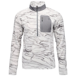 Hanorac bărbați Black Diamond Rift HZ Fleece Jacket gri Relief-Alloy-Steel Grey