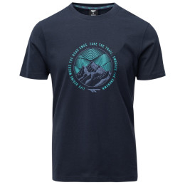 Tricou bărbați Hi-Tec Vilder albastru sky captain