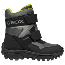 Încălțăminte de iarnă copii Geox J Himalaya Boy B ABX Grey gri/verde DK GREY/LIME