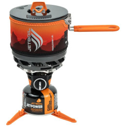 Arzător pentru camping Jet Boil TrailCook 1.2L roșu/portocaliu Sunset