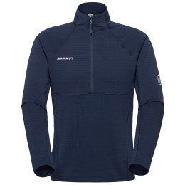 Hanorac bărbați Mammut Taiss ML Half Zip Pull Men albastru închis marine