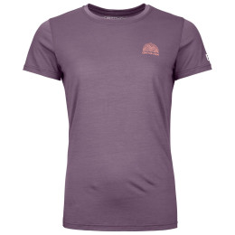 Tricou femei Ortovox 120 Cool Tec Mtn Stripe Ts W violet